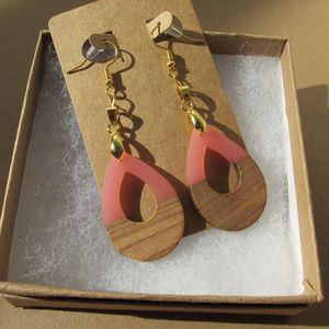 18K Gold Plated Multi Media Naturals Earrings